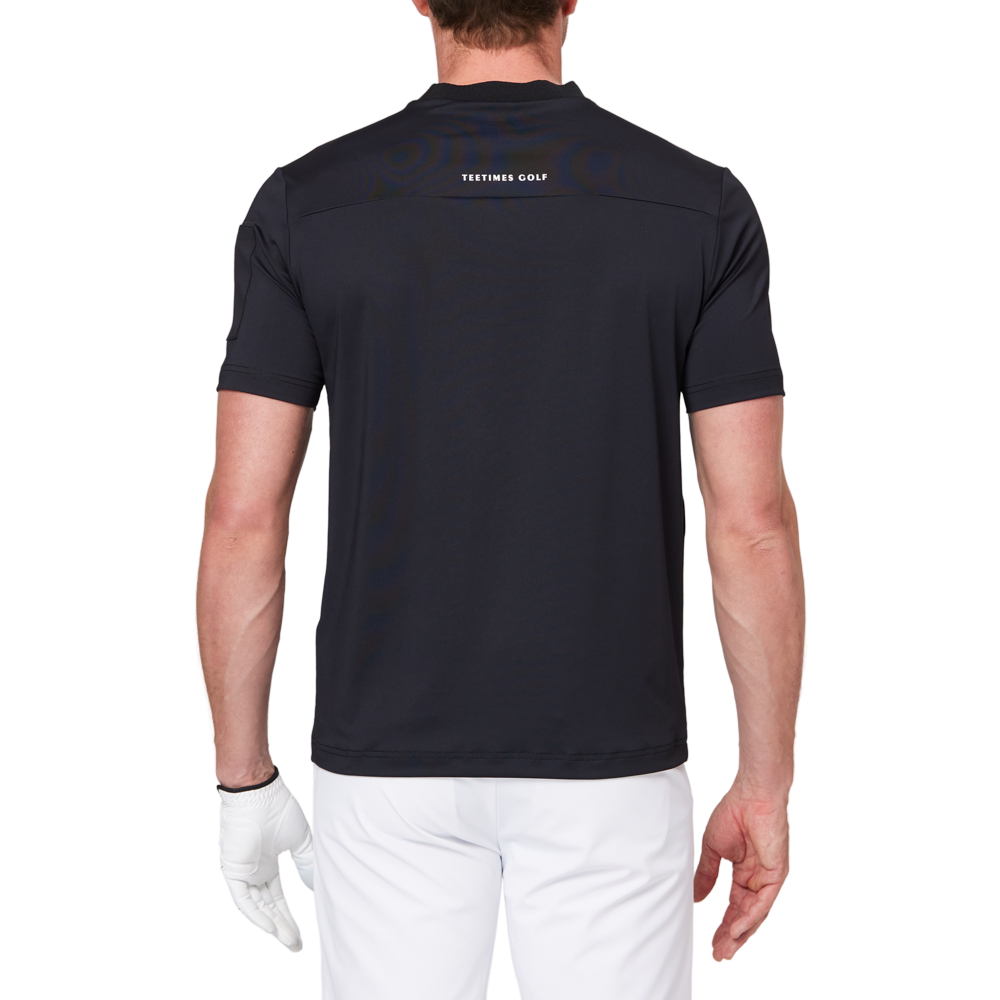 Crew neck functional short-sleeved shirt