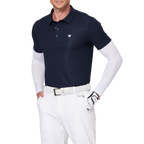 短袖拼接袖套衣