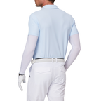 短袖拼接袖套衣