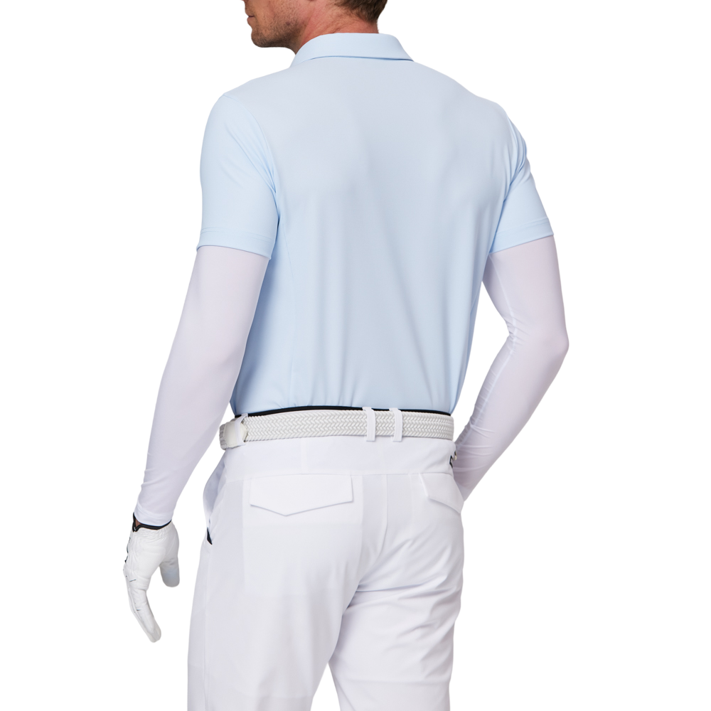 短袖拼接袖套衣