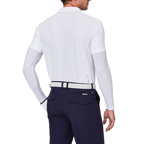 短袖拼接袖套衣