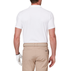 Color-blocked placket functional short-sleeved shirt