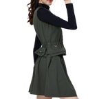 分離式女運動套裙(軍綠)