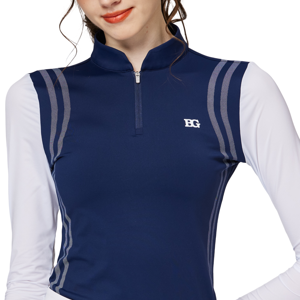 Stand-up collar ice silk sun protection sleeves