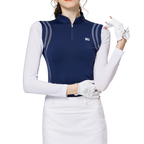 立領冰絲防曬袖套衣