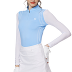 立領冰絲防曬袖套衣