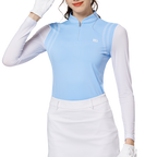 立領冰絲防曬袖套衣