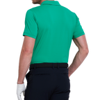 男撞色肩短袖(草綠)