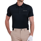 男超薄平紋短袖(黑)