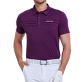 男超薄平紋短袖(紫)
