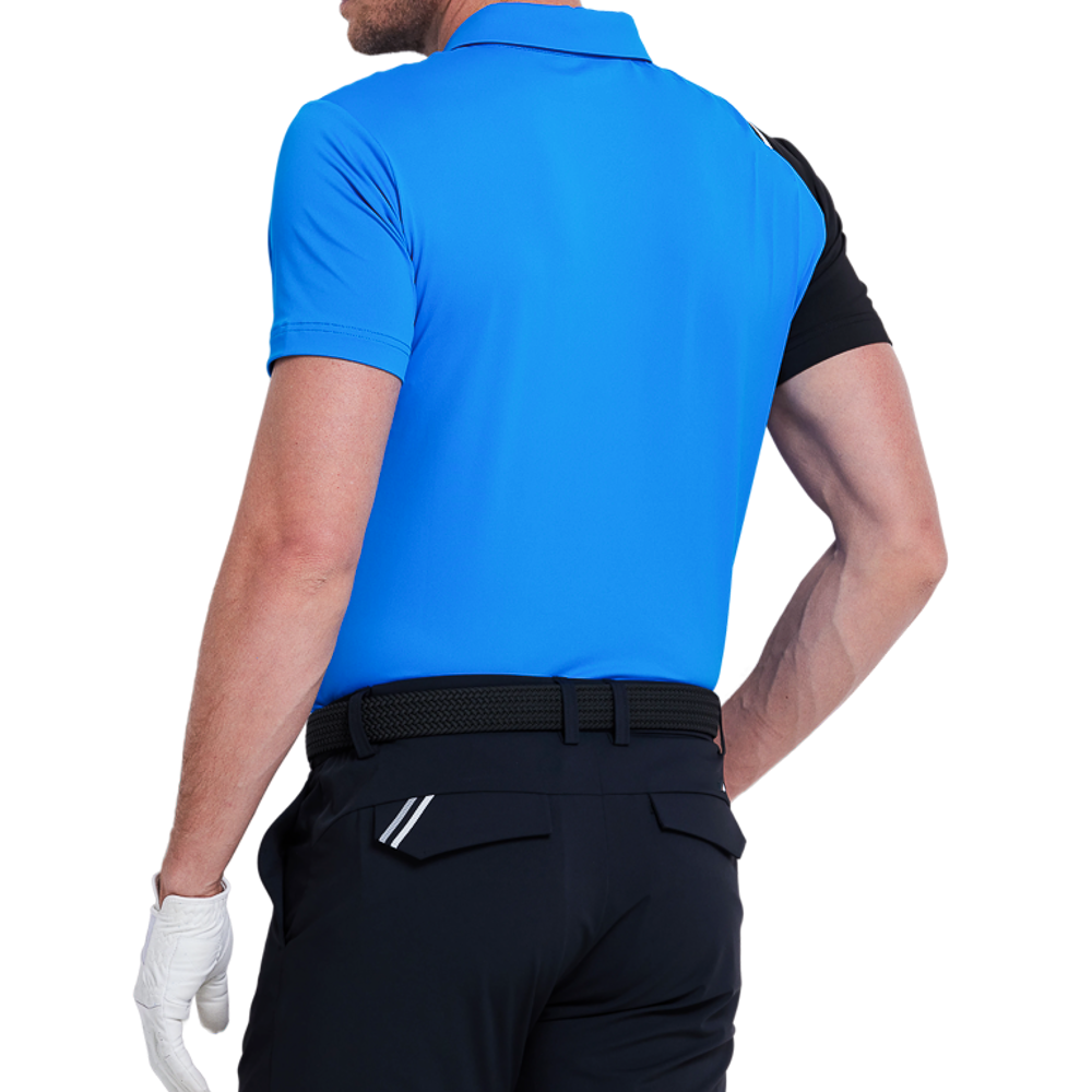 男撞色肩短袖(彩蘭)