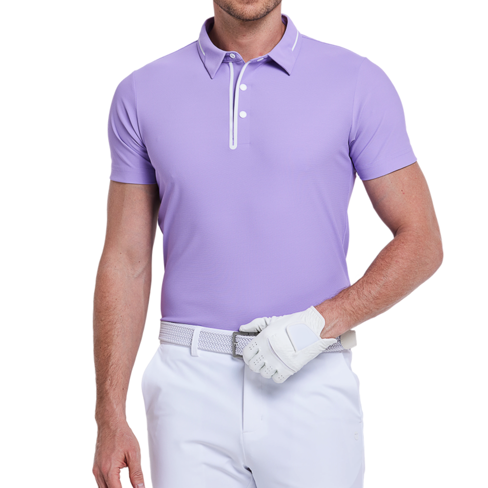 男馬卡龍短袖(紫)