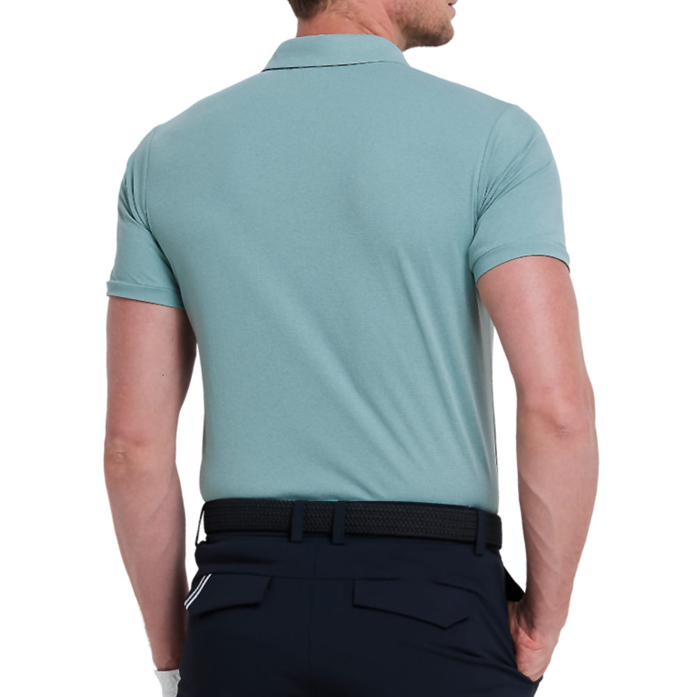 男SORONA乾爽透氣短袖(爵灰綠)