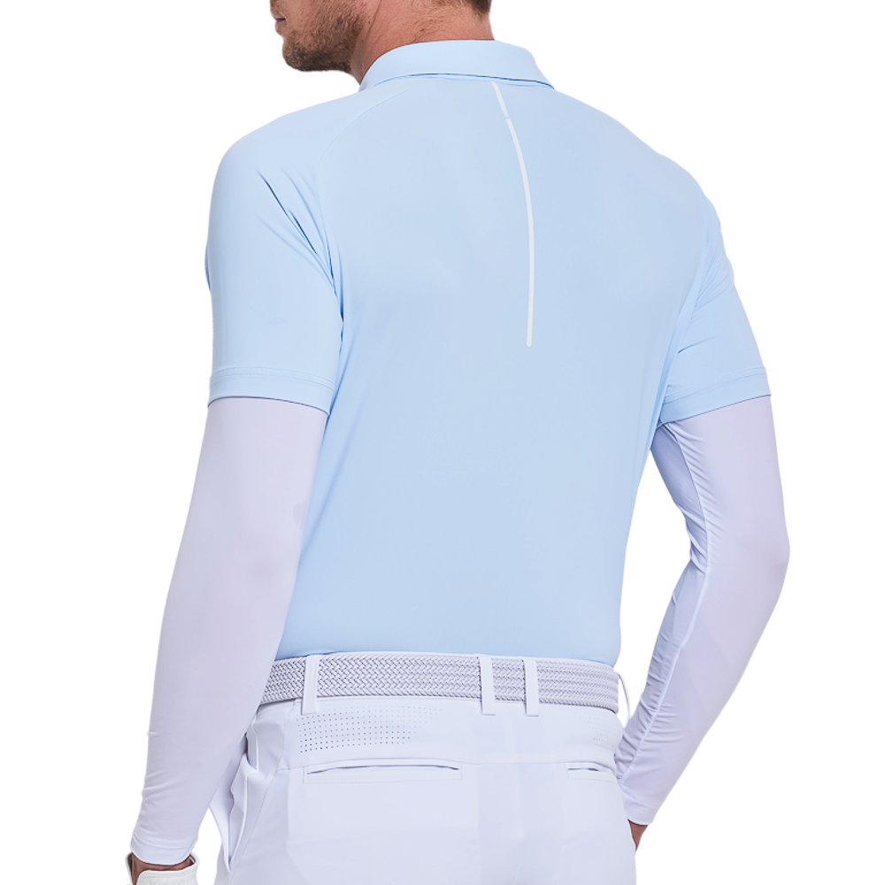 男綫條穿越短袖(粉紅藍)