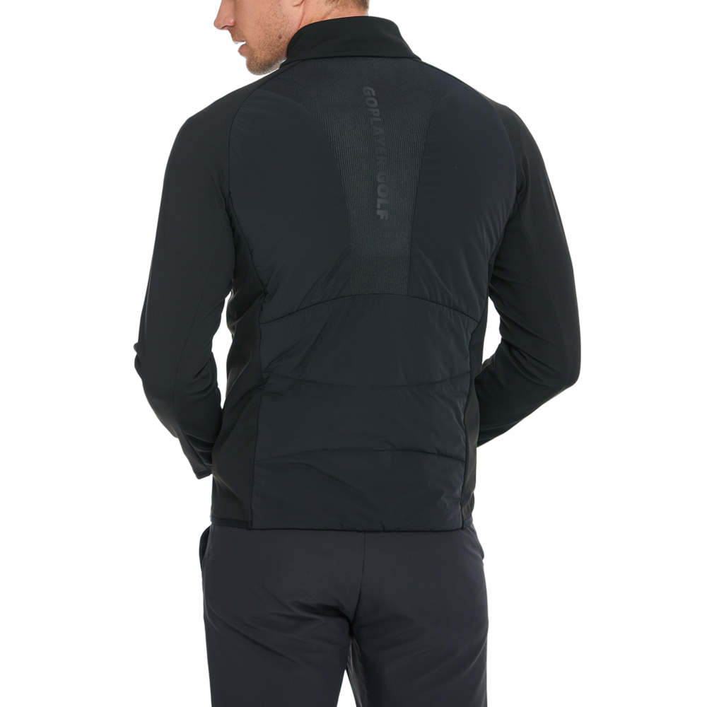 Men's Thick, Padded Warm Jacket (Black)