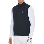 男輕薄防風防潑水馬甲(黑)