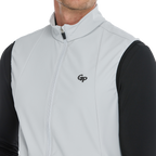 Men's lightweight windproof and water-repellent vest (grey)