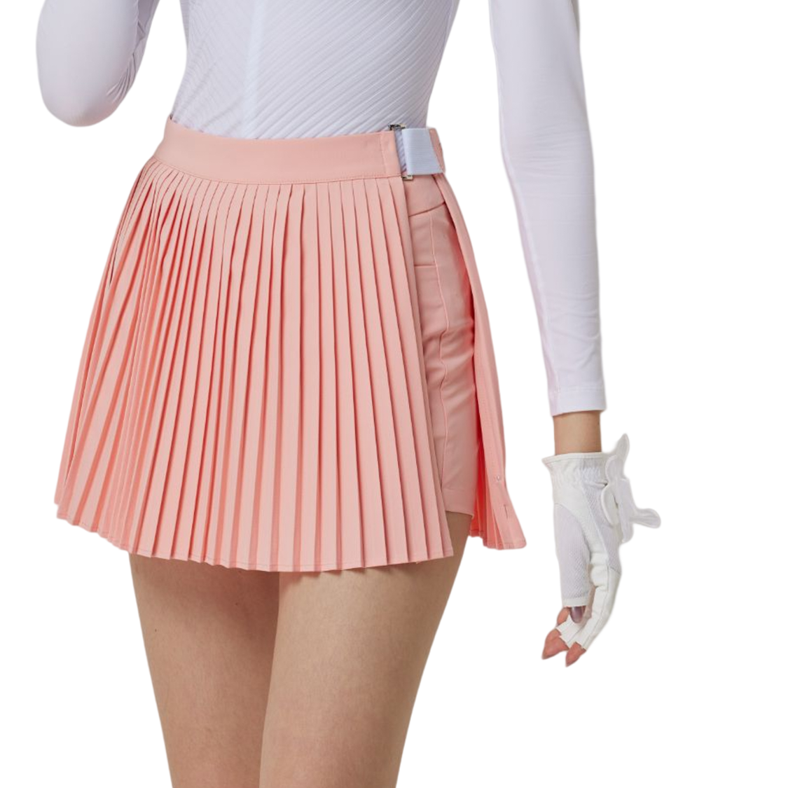 GoPlayer Women's Golf Dual-use Short Skirt (Powder)