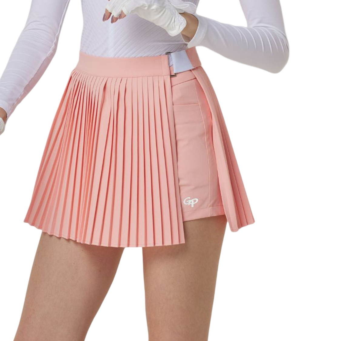 GoPlayer Women's Golf Dual-use Short Skirt (Powder)