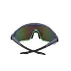 GoPlayer大框太陽眼鏡(藍綠框 鍍綠片)