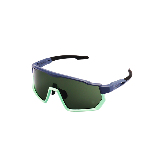 GoPlayer大框太陽眼鏡(藍綠框 綠片)