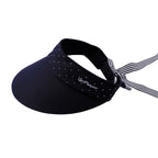 GoPlayer レディース ゴルフ 中空バイザー ハット (ホワイト)