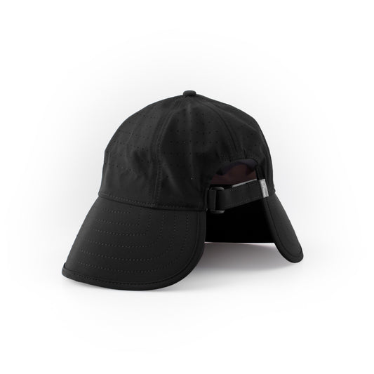 GoPlayer Ladies Golf Punching Sun Visor Cap (Black)