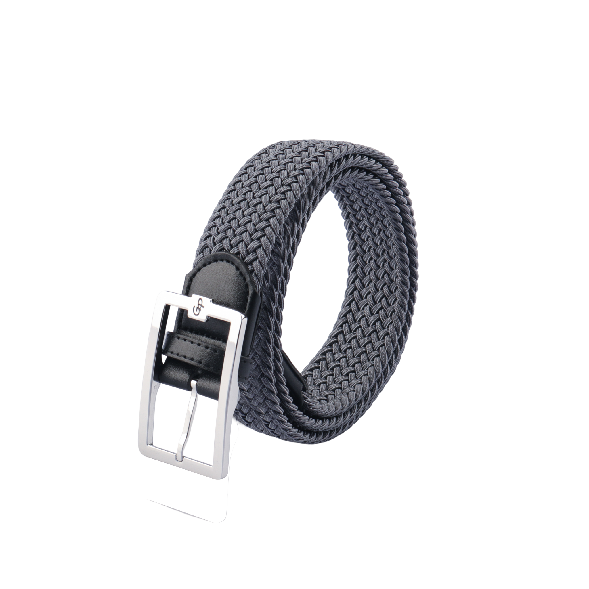 GoPlayer メンズ ゴルフ エラスティック ベルト (グレー)